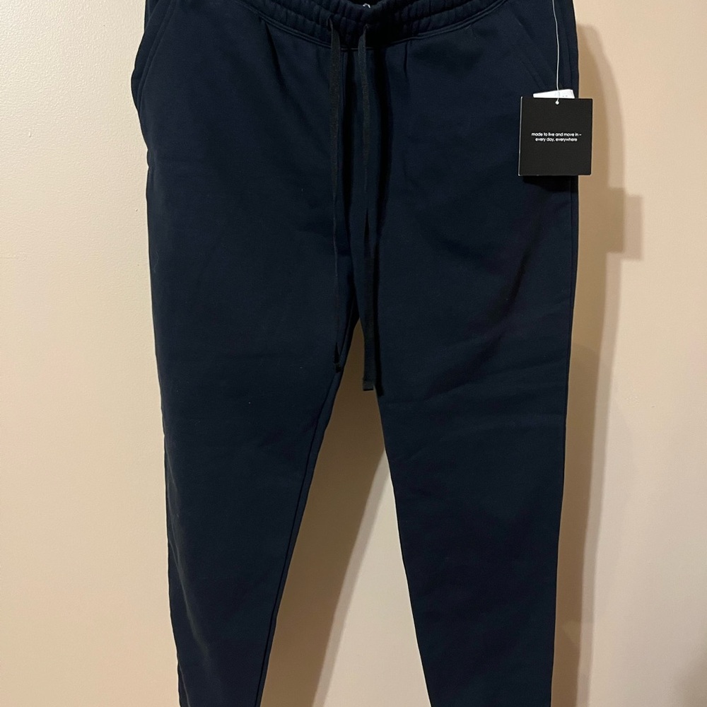 Men's Navy Jogger Pants